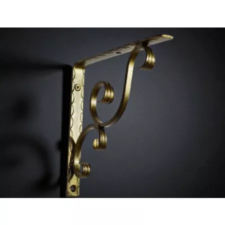 Kuty wspornik do półki – ręcznie wykonany z polskiej stali